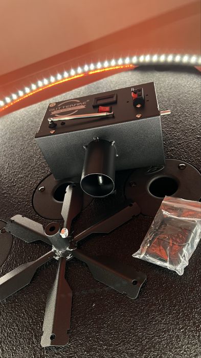 Wiatrak iskier maszyna wiatraki system fontanny iskier zdalne radiowe