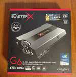 Зовнішня звукова карта Creative Sound Blaster X G6