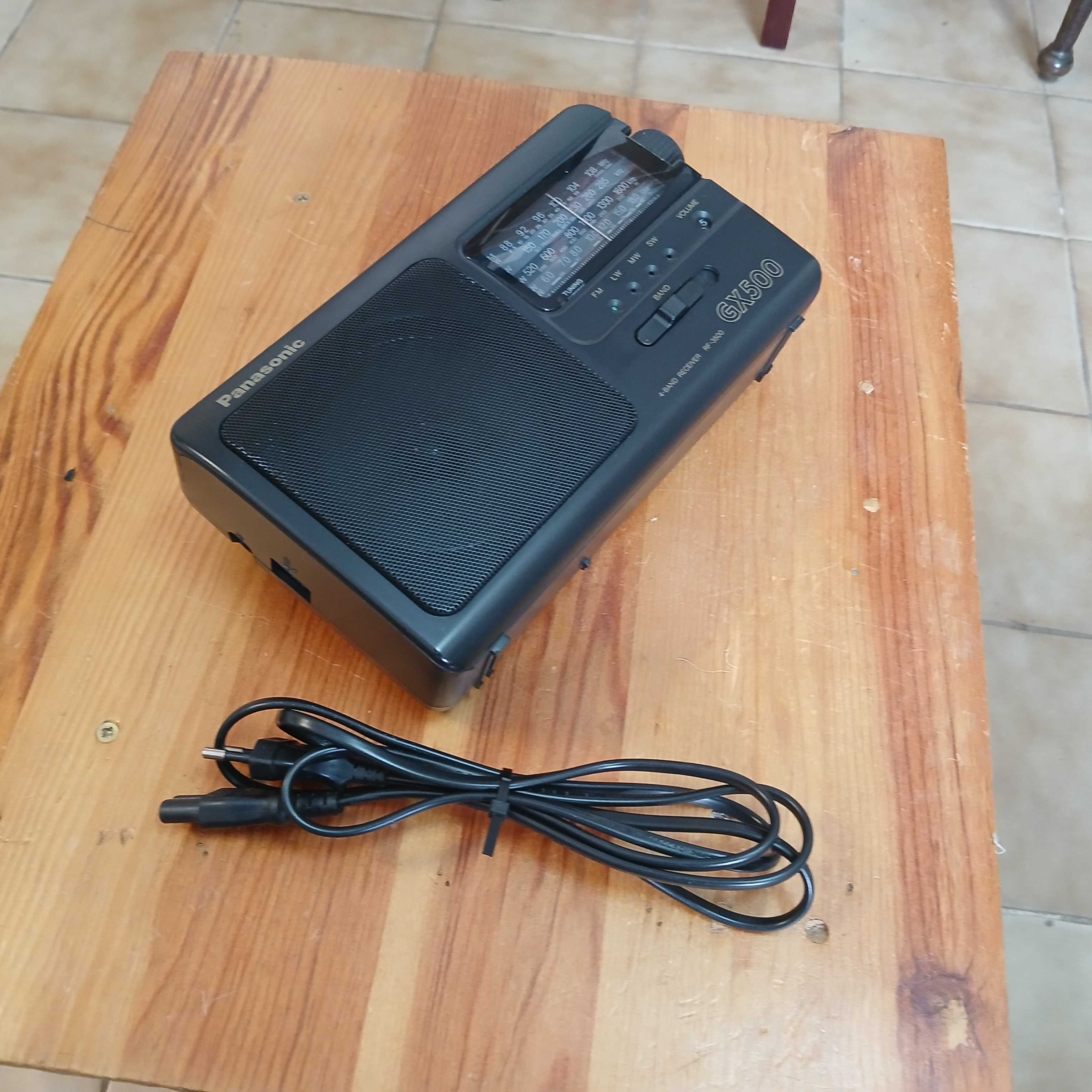 Rádio portátil Panasonic