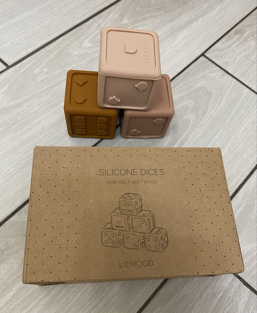 Силіконові кубики Liewood, 6 шт в наборі