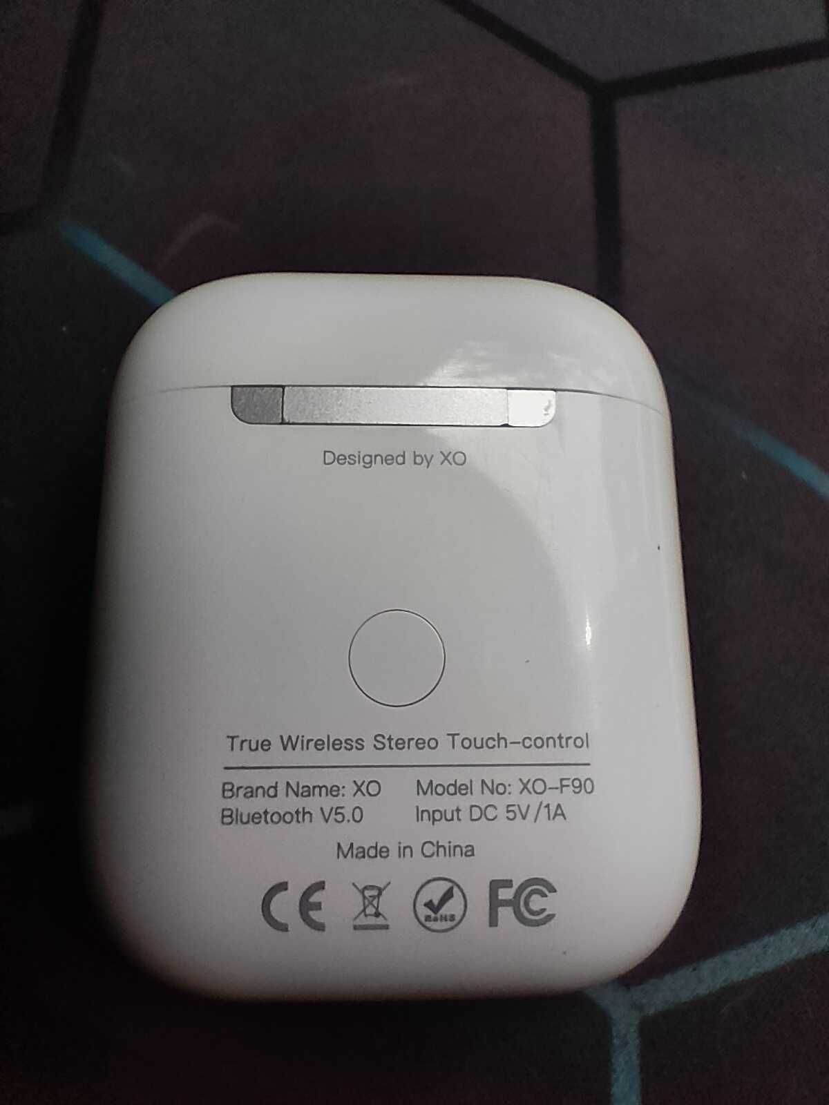 Бездротові (AirPods White) навушники вкладки XO-F90