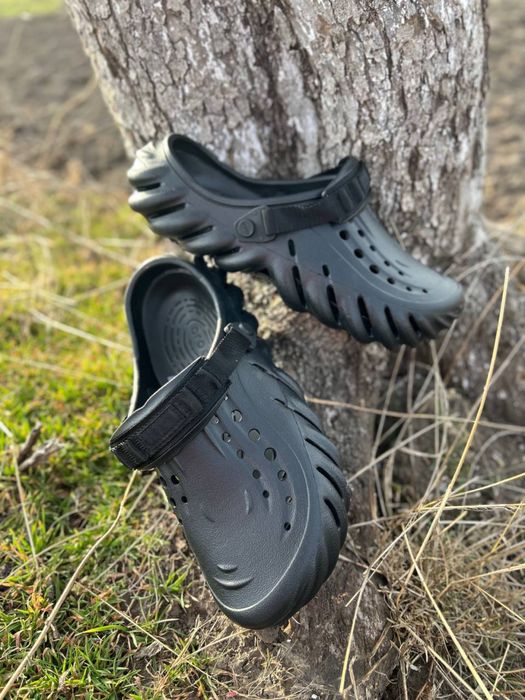 Crocs echo stucco жіночі крокси молочні 36 37 38 39 40 41 42 43 44 45