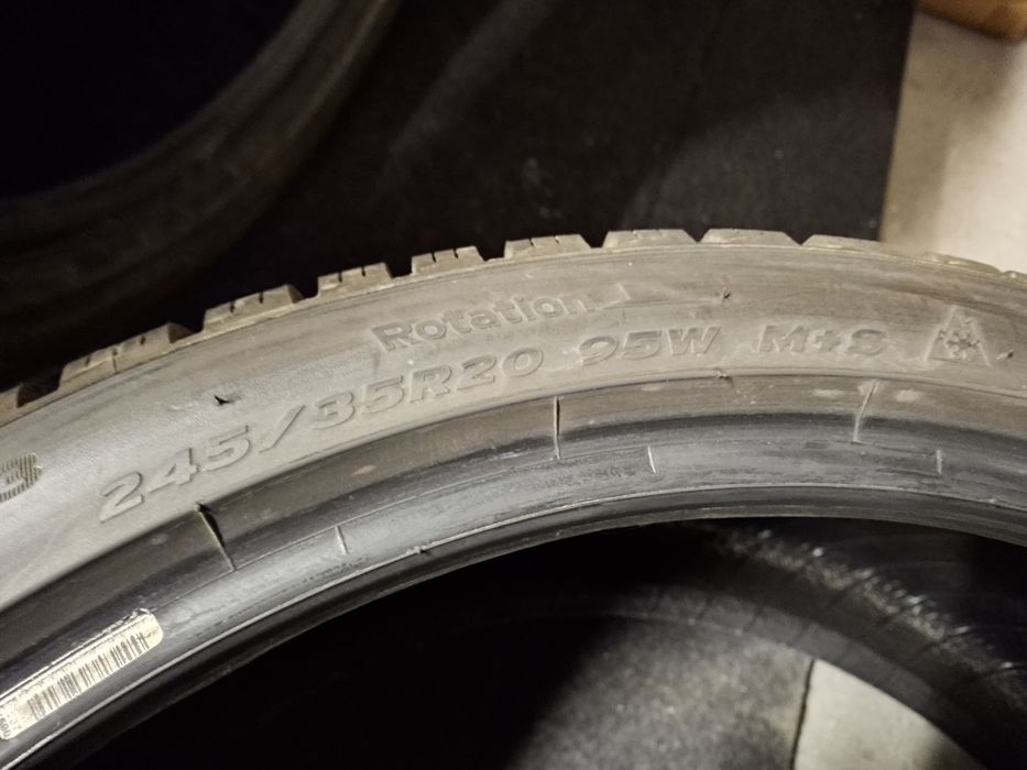 Hankook Winter i * cept evo3 245/35/r20 z2022r zimowe 
Z 2022r