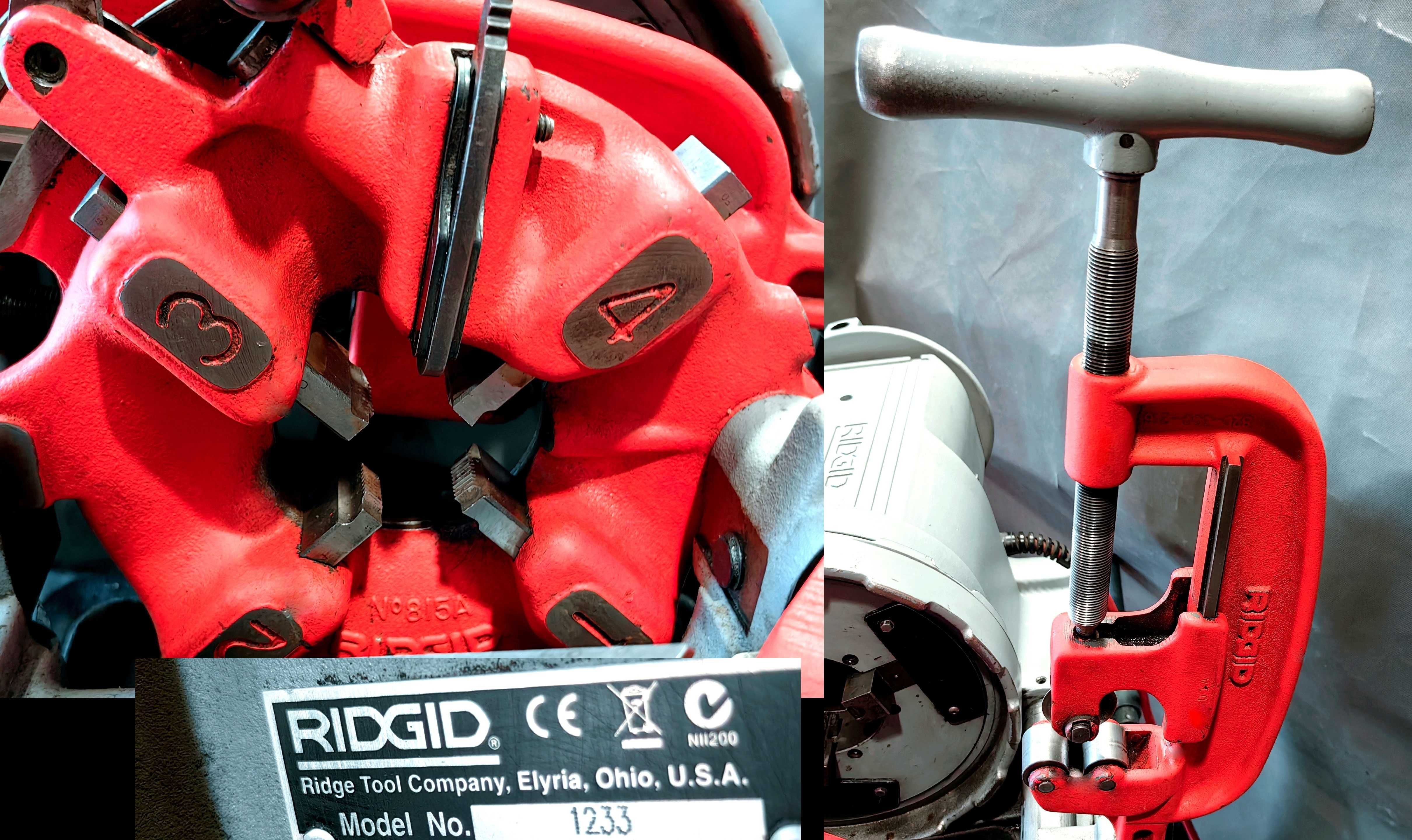 Gwintownica do Rur RIDGID 20215 1/8"-2" + Obcinarka + Stół ++ WARTO !!