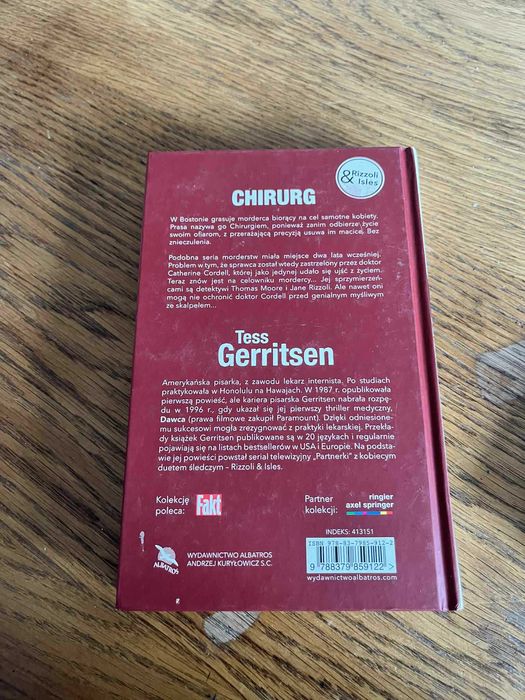 "Chirurg" Tess Gerritsen