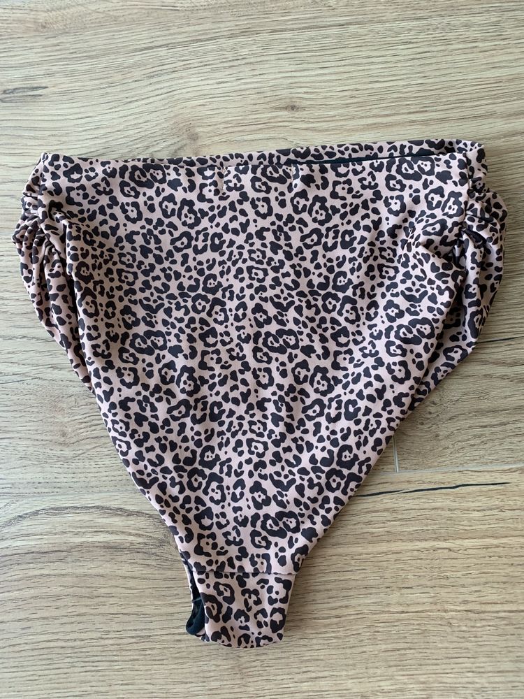 Ciążowy dół kąpielowy animal print wysoki stan S/M