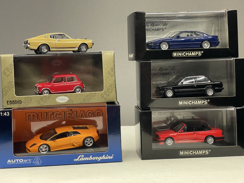 Модели масштабные 1/43 bmw mercedes minichamps autoart schuco herpa