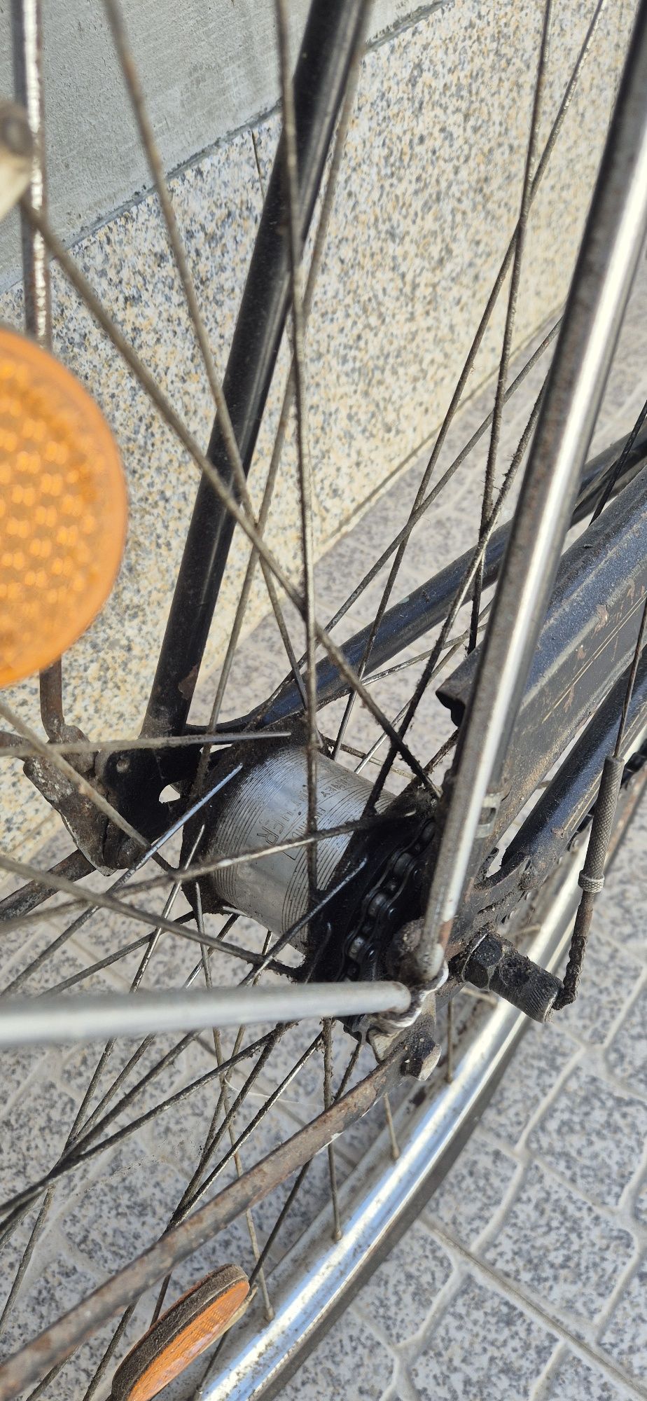 Bicicleta antiga desportiva