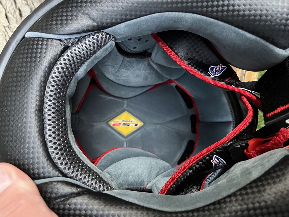 Kask motocyklowy r. M