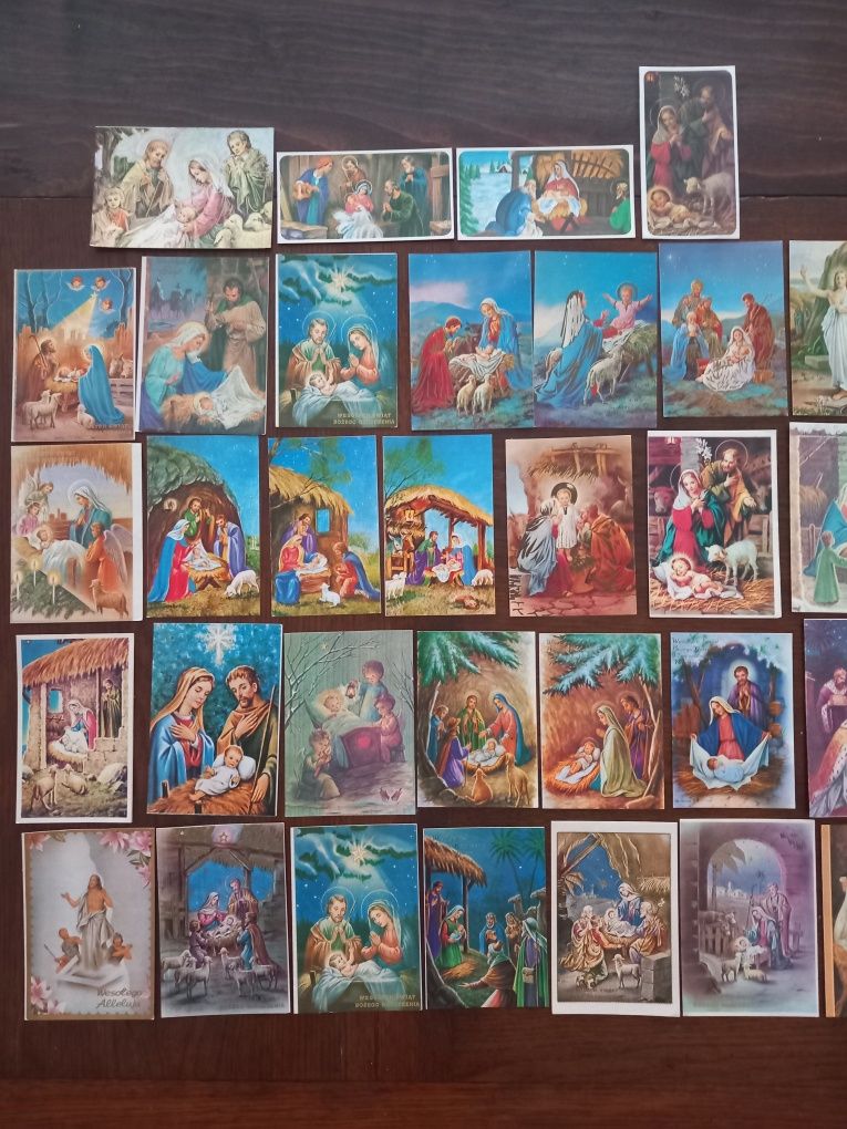 Świąteczne karnety.B.Narodzenie 32 szt.