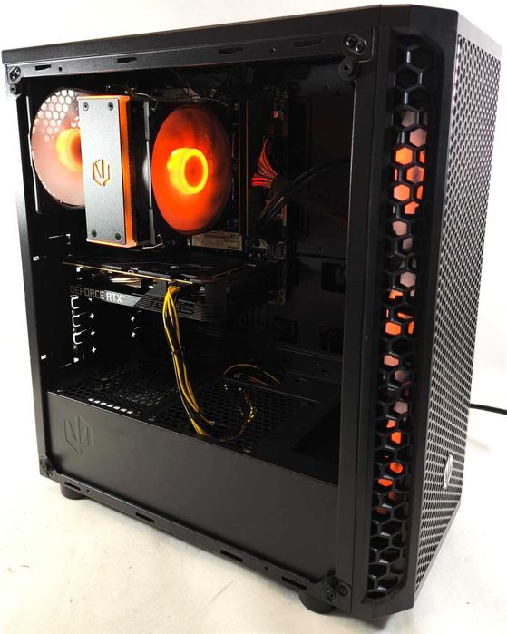 Komputer do GIER fabrycznie NOWY Ryzen 5 16GB 512GB RTX 5050 8GB ARGB