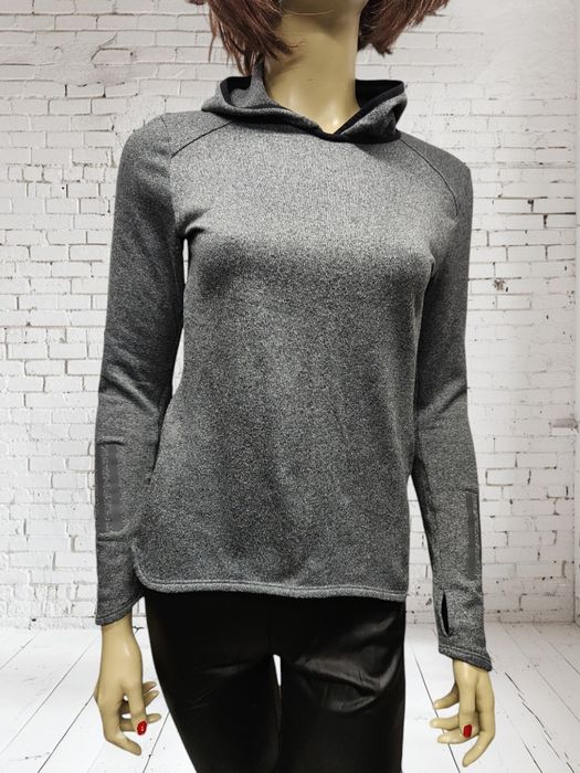 Bluza damska sportowa szara z kapturem climate oryginalna 34 36