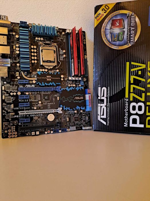 Bundle i7-3770K / Board Asus P8Z77-V Deluxe / 16GB DDR3 Trident X