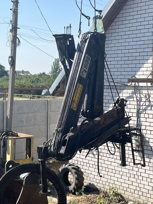 HIAB-80 кран манипулятор