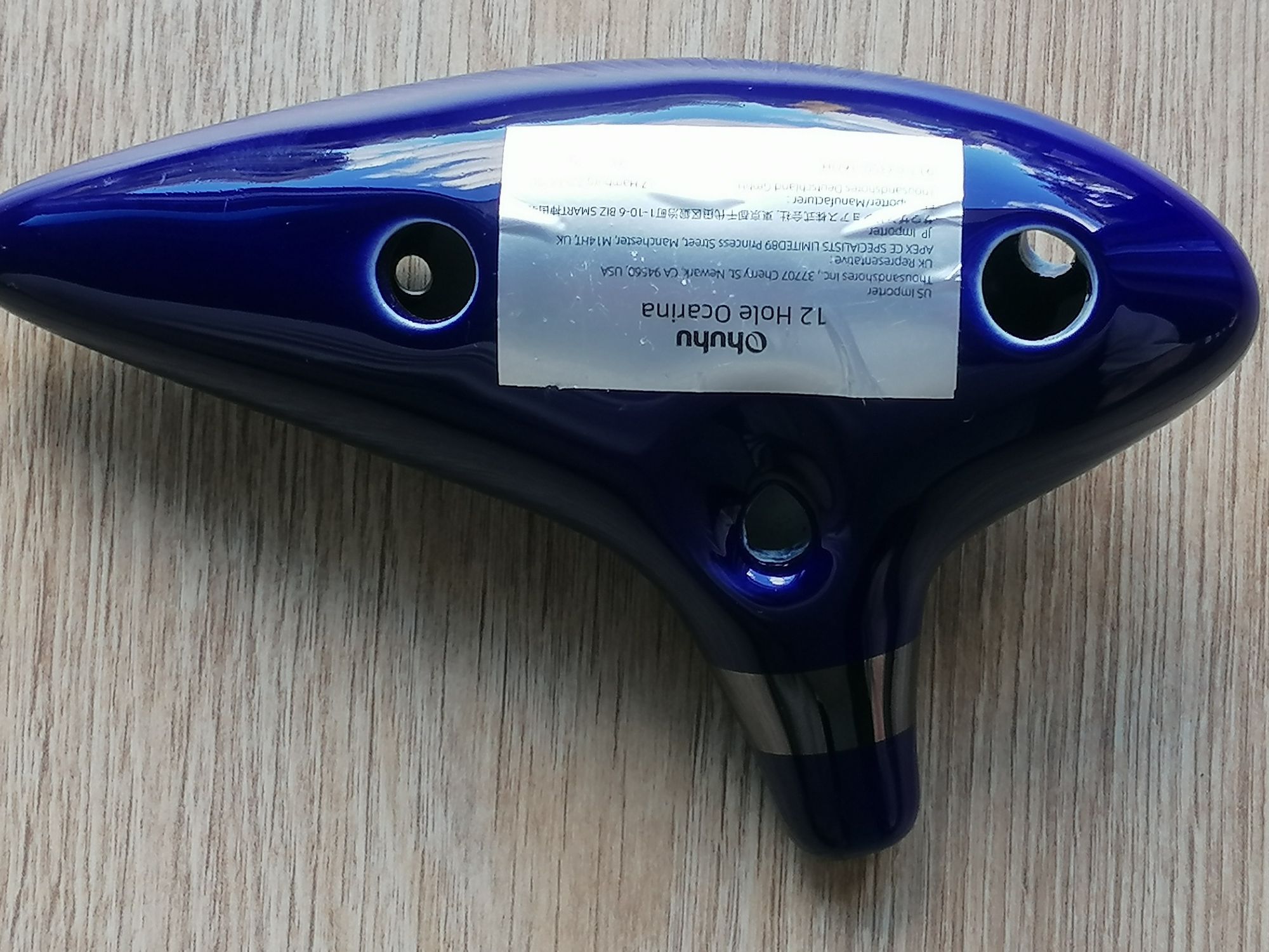 Okaryna ceramiczna OHUHU 12 Hole Okaryna C-dur Ohuhu 12SED-AC-001