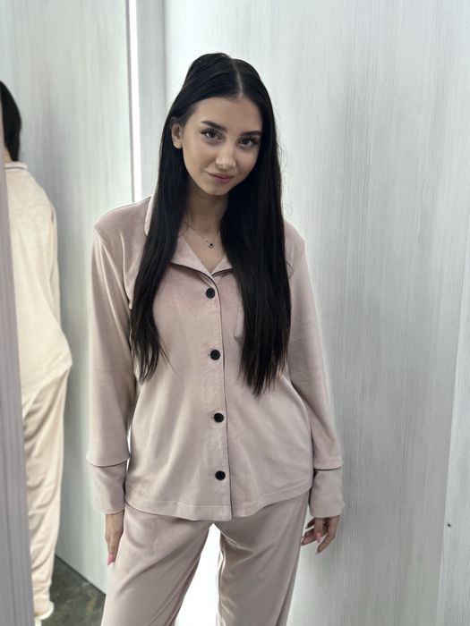 Чоловіча піжама велюрова/ тепла піжама чоловіча