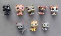 Figurki Littlest Pet Shop LPS psy koty