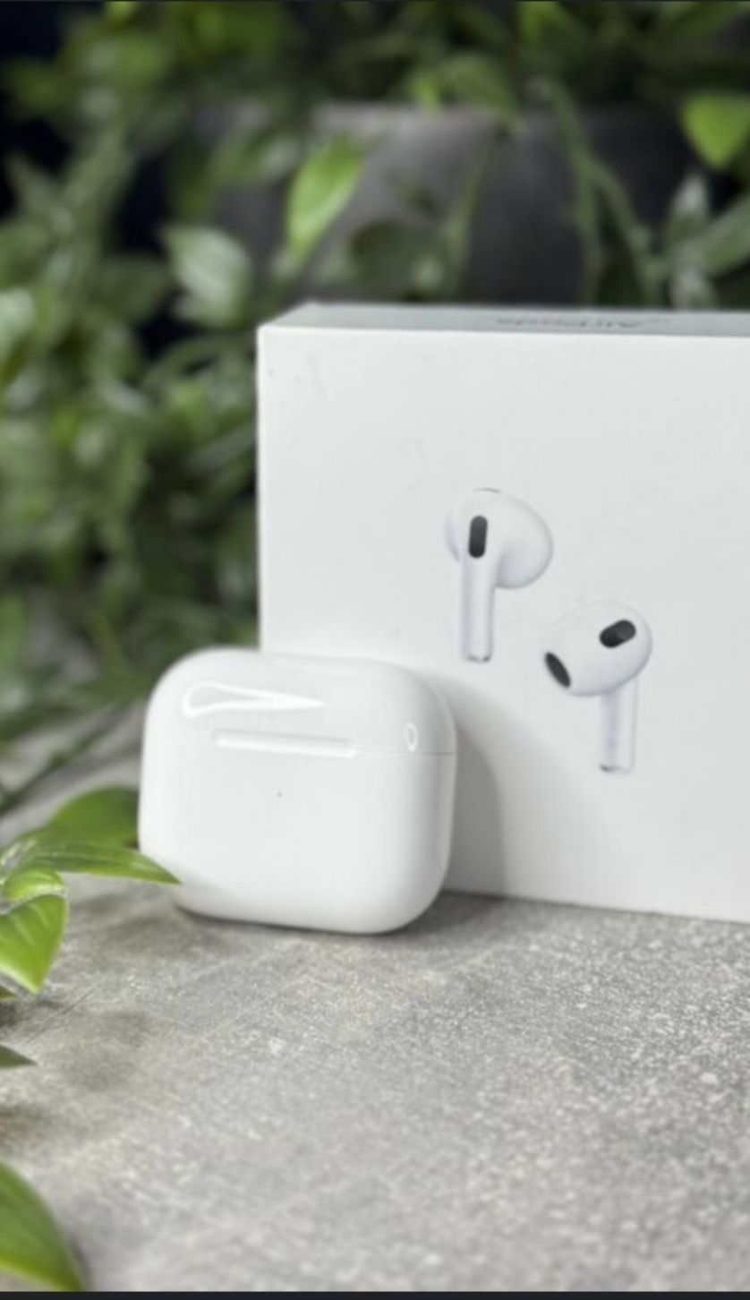‼️БЕЗКОШТОВНА ДОСТАВКА‼️            Навушники airpods  3 Lux 1:1 оригі