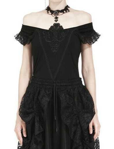 Bluzka DARK IN LOVE goth witch alternative killstar dollskill
