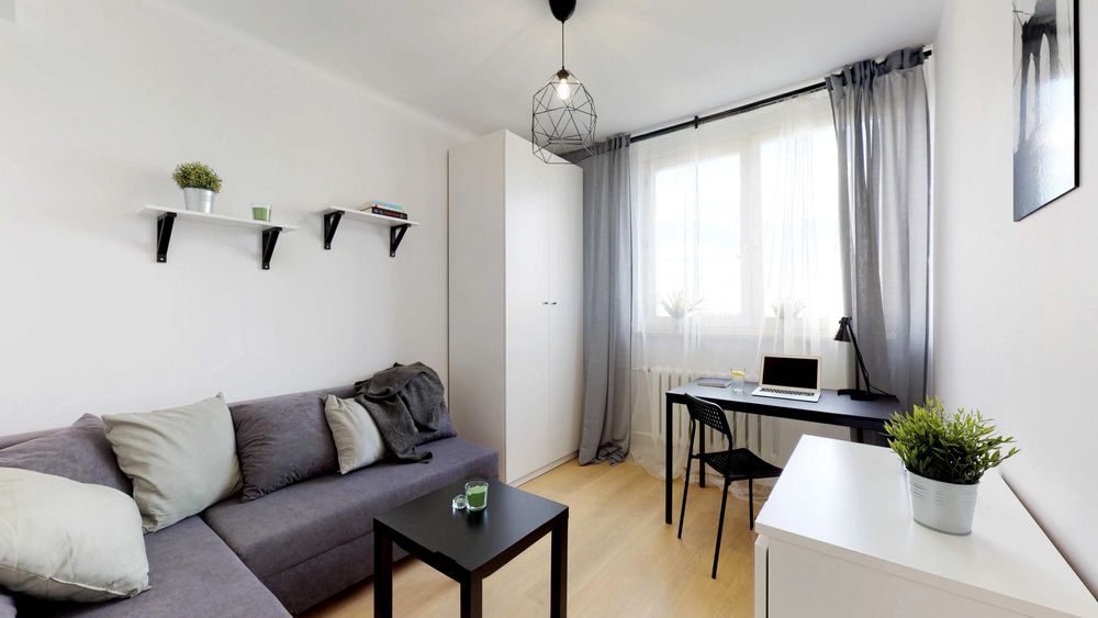 Jednoosobowy pokój w mieszkaniu przy ul.Klaudyny / Bielany / 1362