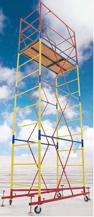 Риштування на колесах (риштовака передвижная). ЗНИЖКА 15% 2+1 ярус!