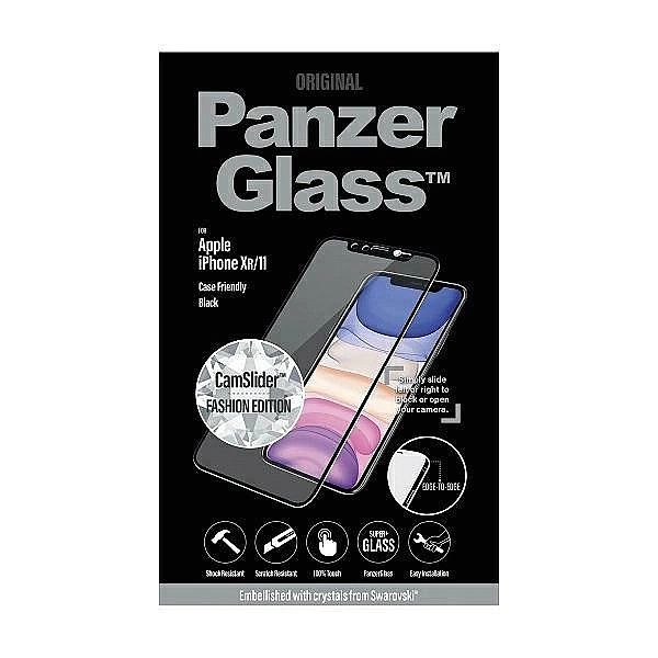 Szkło hartowane PanzerGlass E2E Super+ z zaślepką na aparat z kryształ