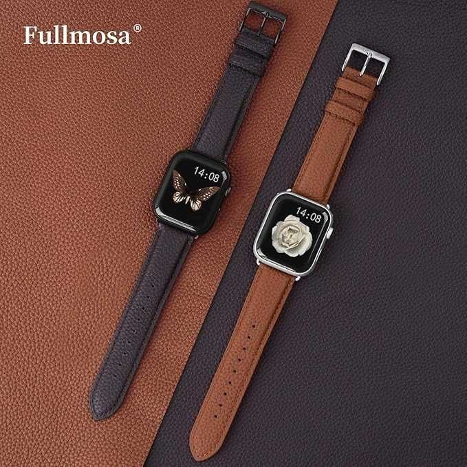 Fullmosa Pasek skórzany + etui do Apple Watch | rozmiar 38/40/41mm |