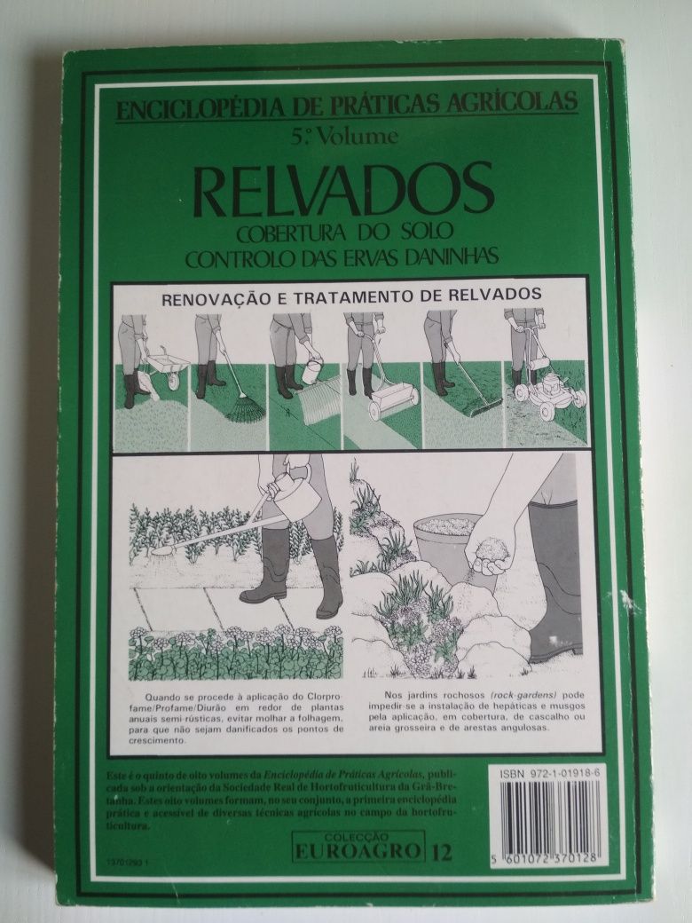 Livro: Relvados, Cobertura do Solo, Controlo das Ervas Daninhas