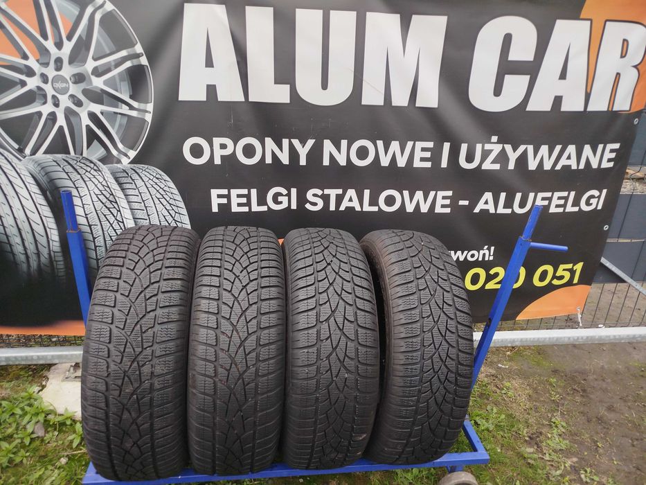 A186# Opony uzywane Zimowe  Dostawcze 215/60/17"C Dunlop