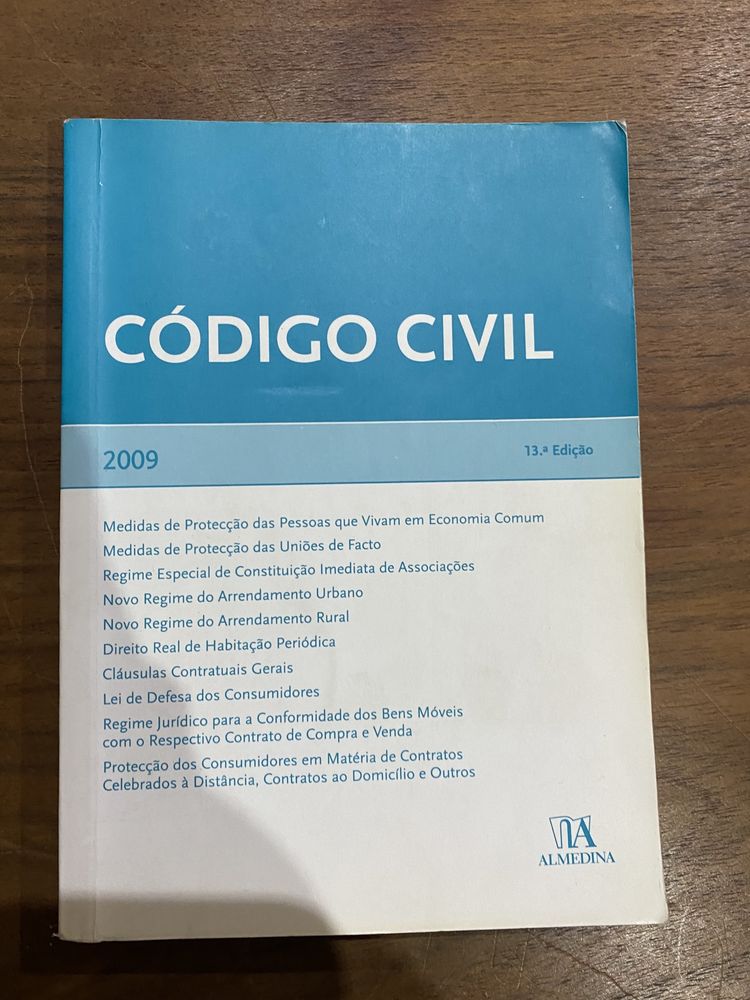 Código civil livro de bolso