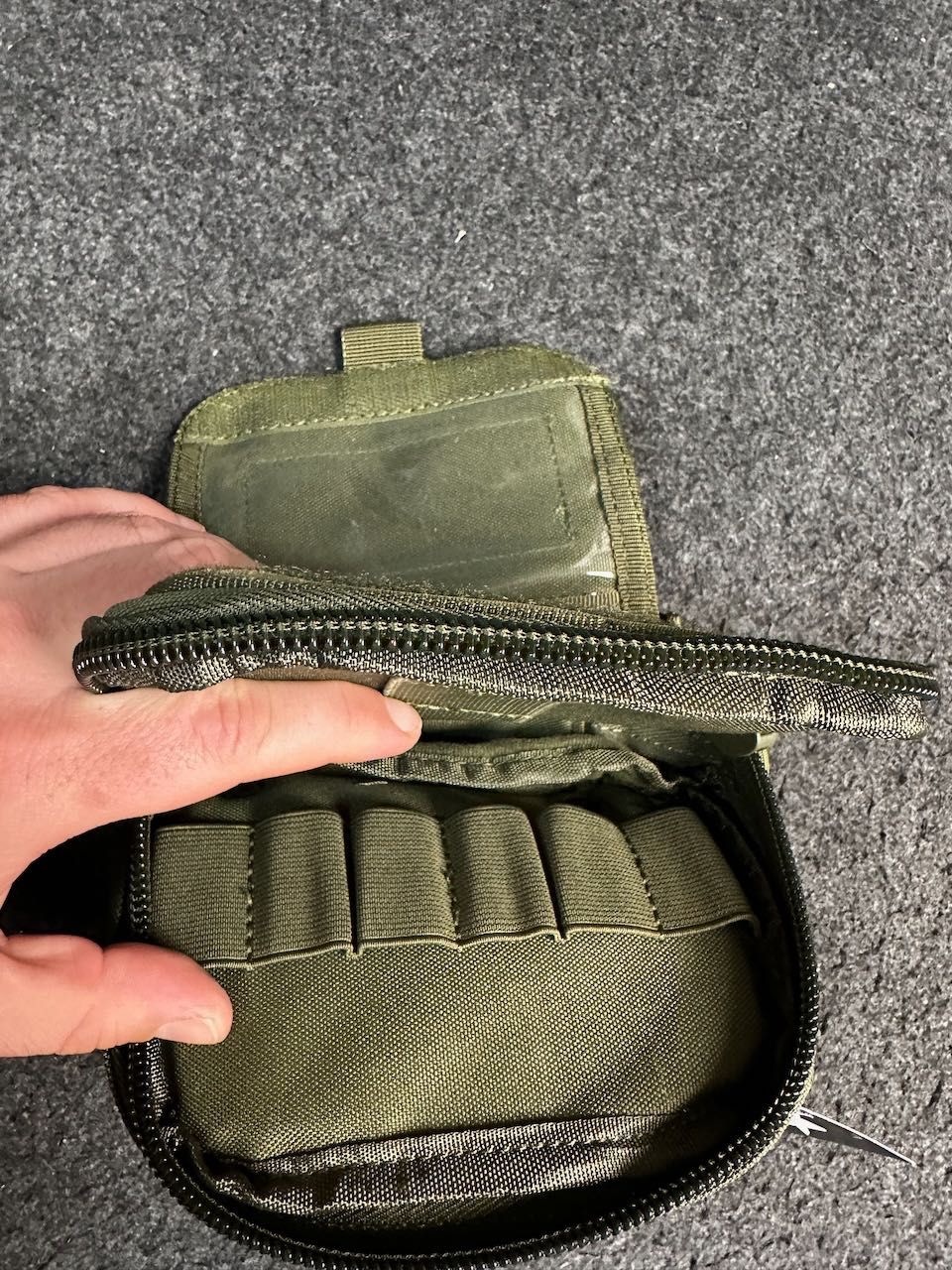 zasobnik ładownica olive green molle