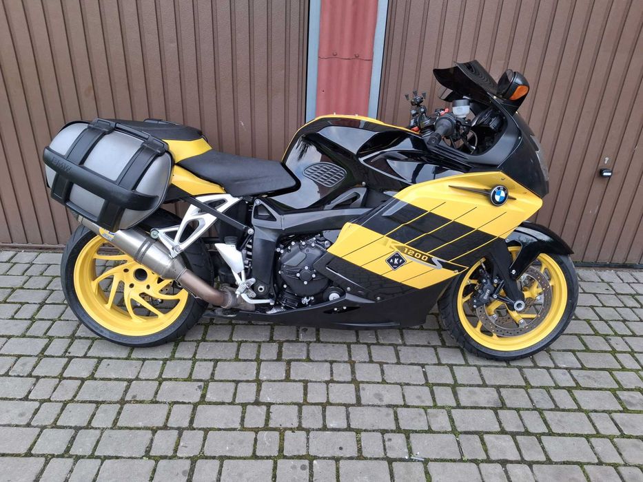 Piękna Bmw K1200 S z Niemiec, Kufry MOTOCYKLE ŻURAWICE