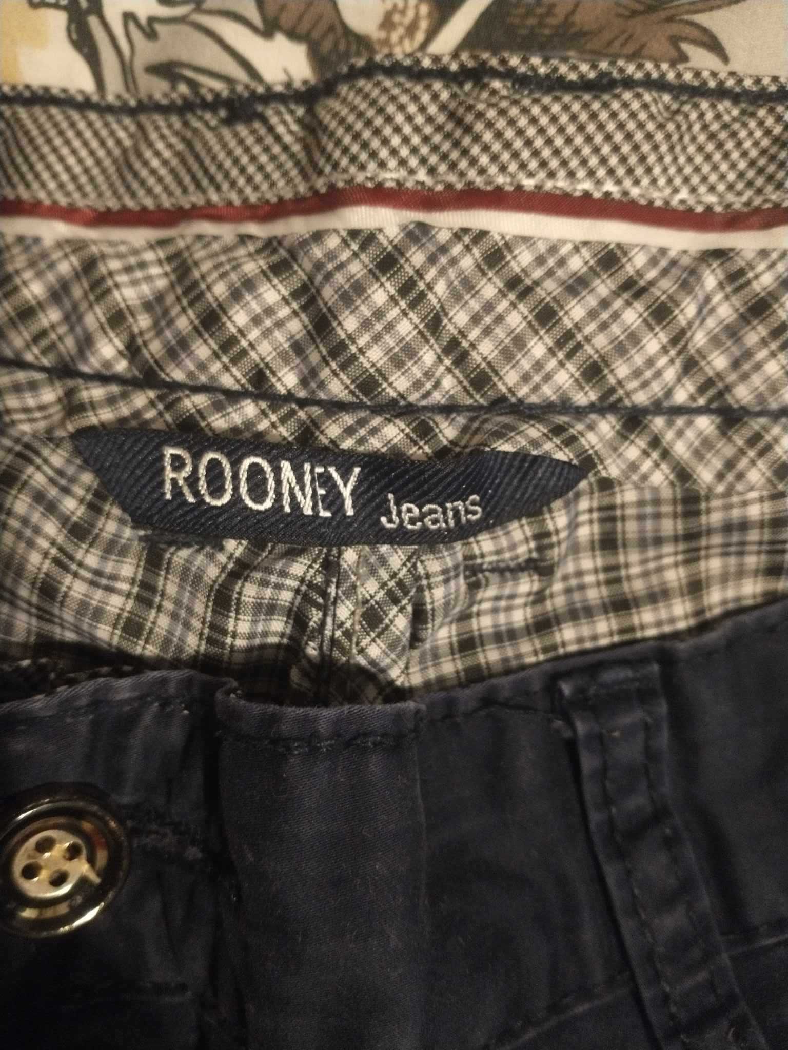 Eleganckie Spodnie Granatowe Rooney