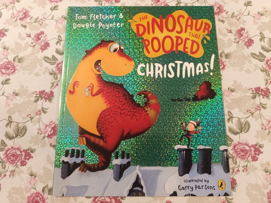 Dinosaur That Pooped Christmas książka dla dzieci po angielsku