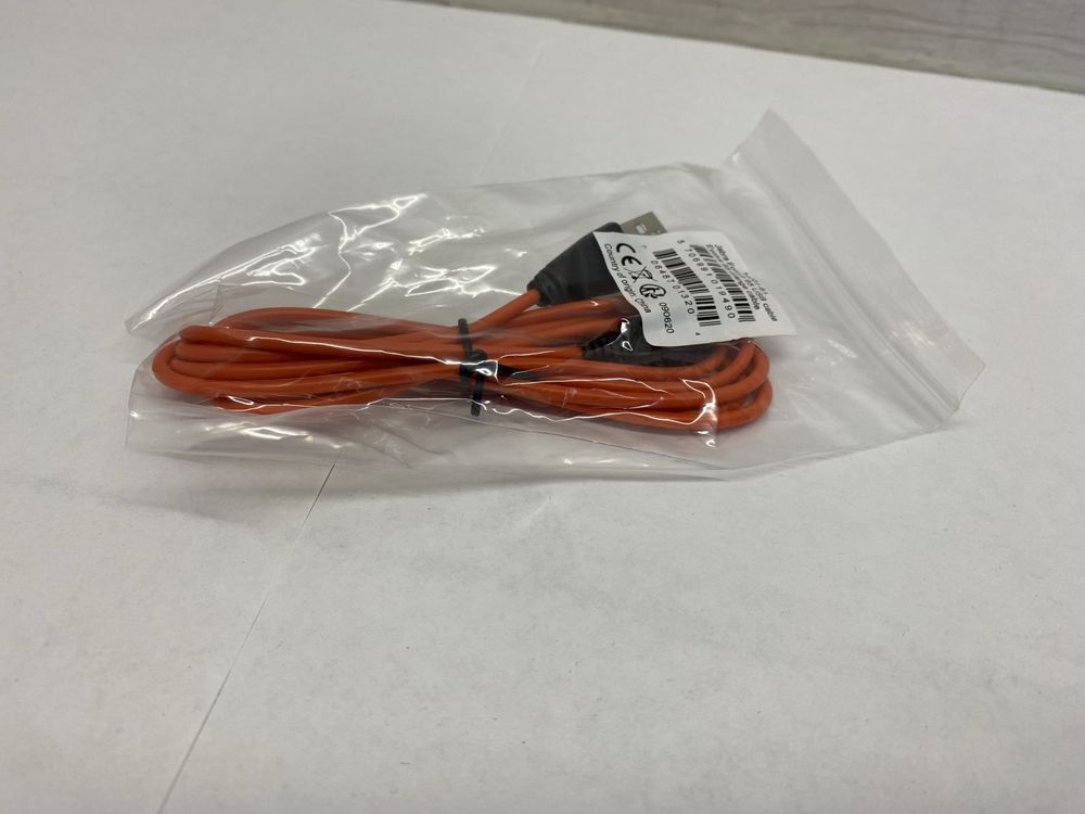 Кабель USB – MicroUSB для гарнітури Jabra Evolve 65 (помаранчевий)