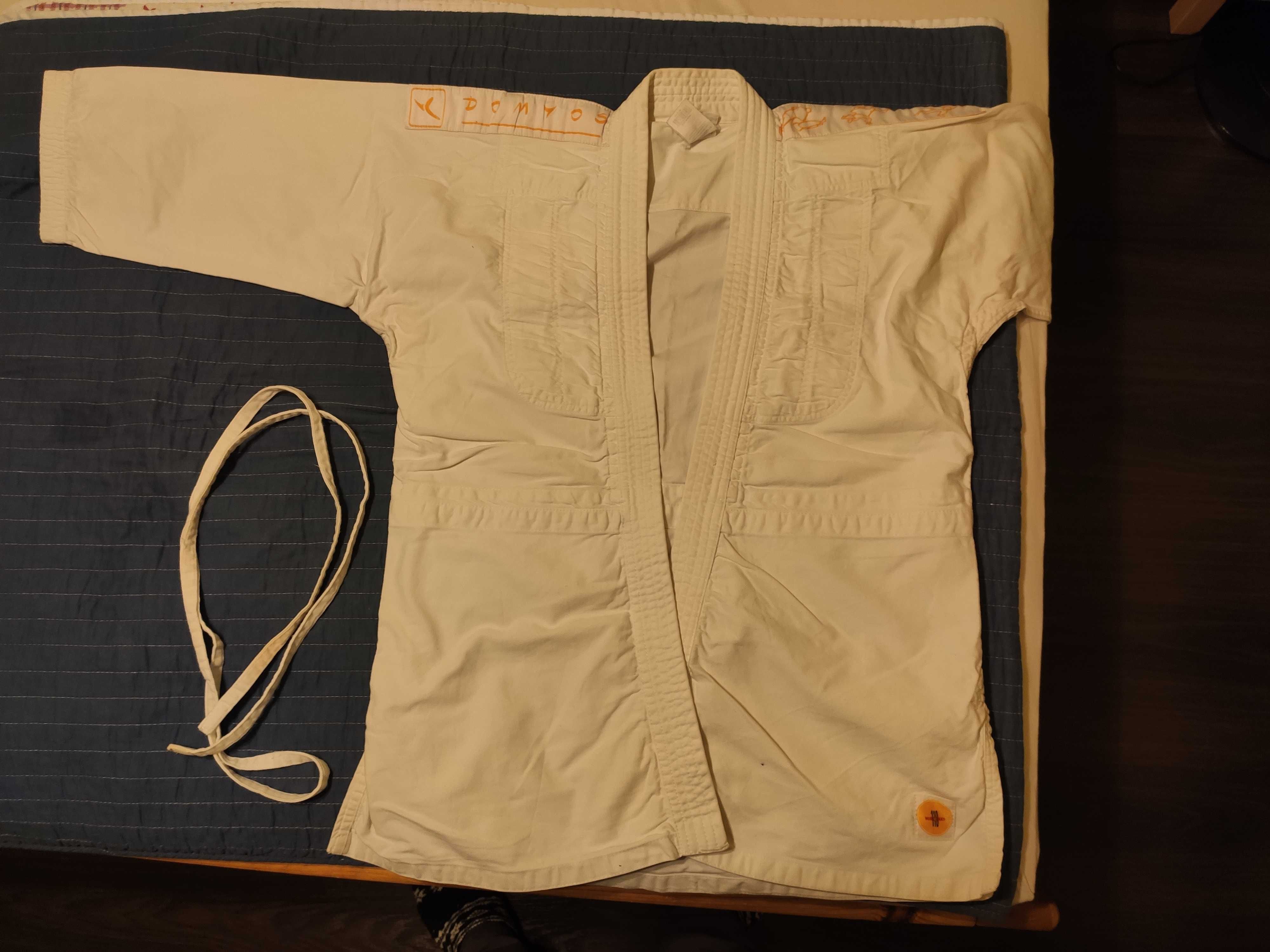Kimono judo Domyos Hirosaki 110, wzrost 150cm, stan BDB
