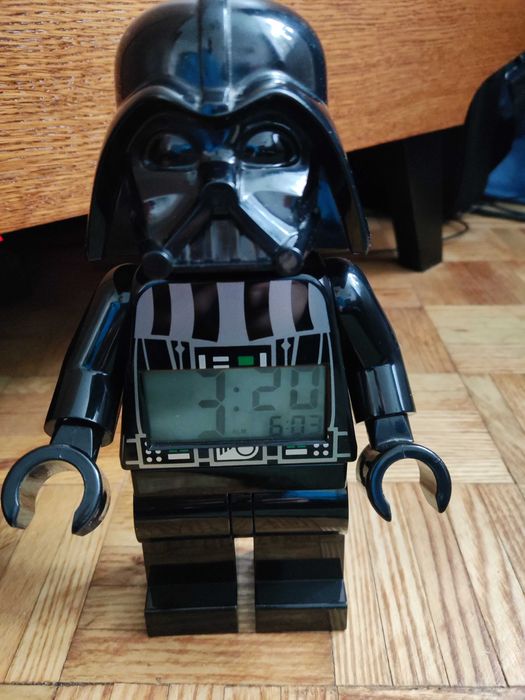 Zegar Star Wars LEGO figurka