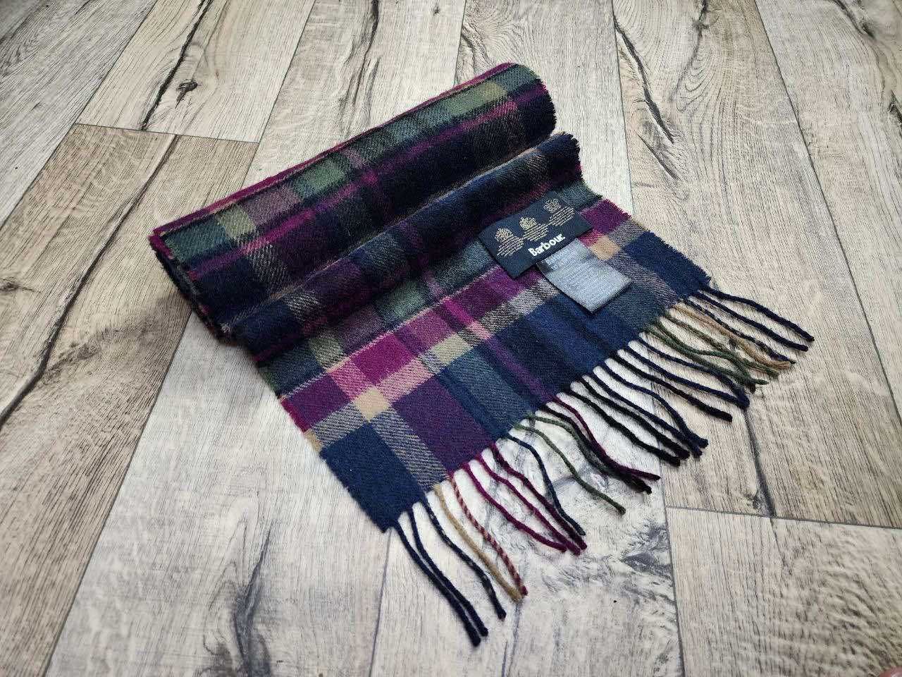 Barbour шарф вовна кашемір / оригінал шерстяний / burberry