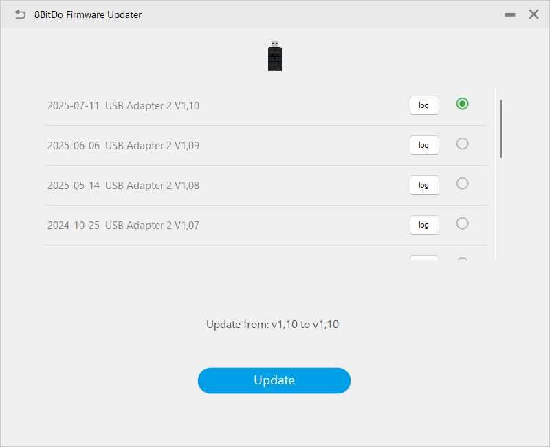Адаптер 8BitDo USB Wireless Adapter 2 (Bluetooth)