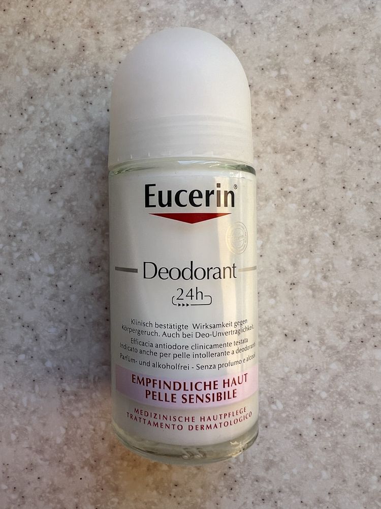 Дезодорант антиперспірант кульковий Eucerin для чутливоі шкіри