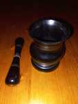 Almofariz pau preto