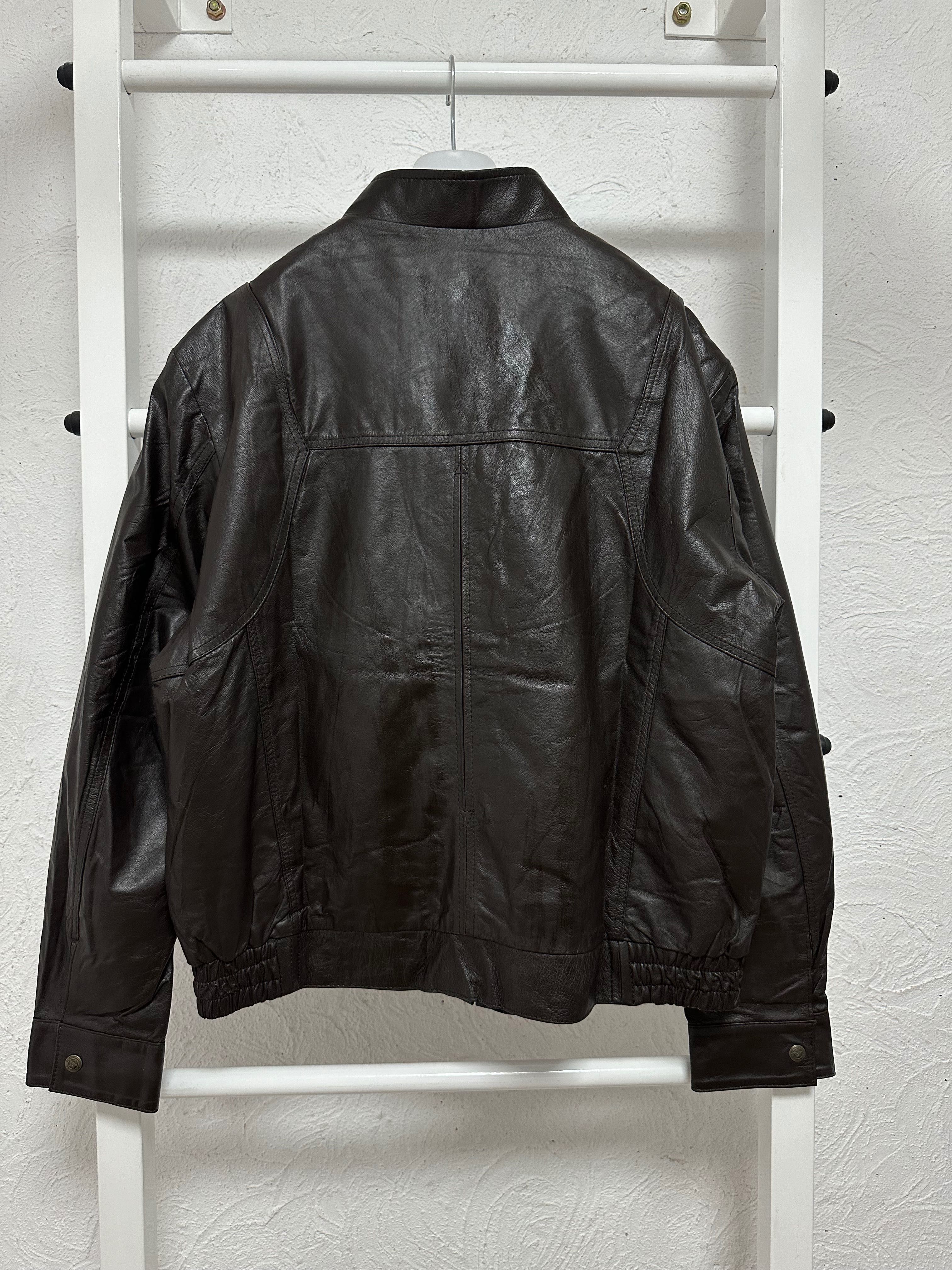Кожаная куртка / М-Л размер / real leather jacket