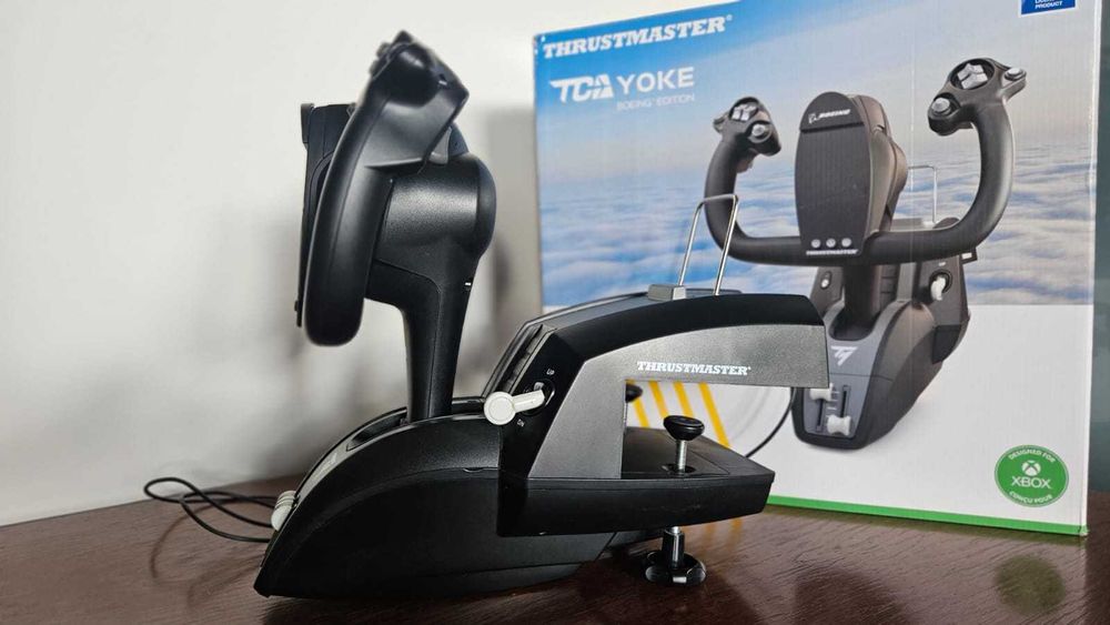 Volant Boeing TCA Yoke Thrustmaster