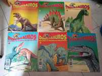 Descobre os gigantes 6 revistas de Dinoussaros +poster grande