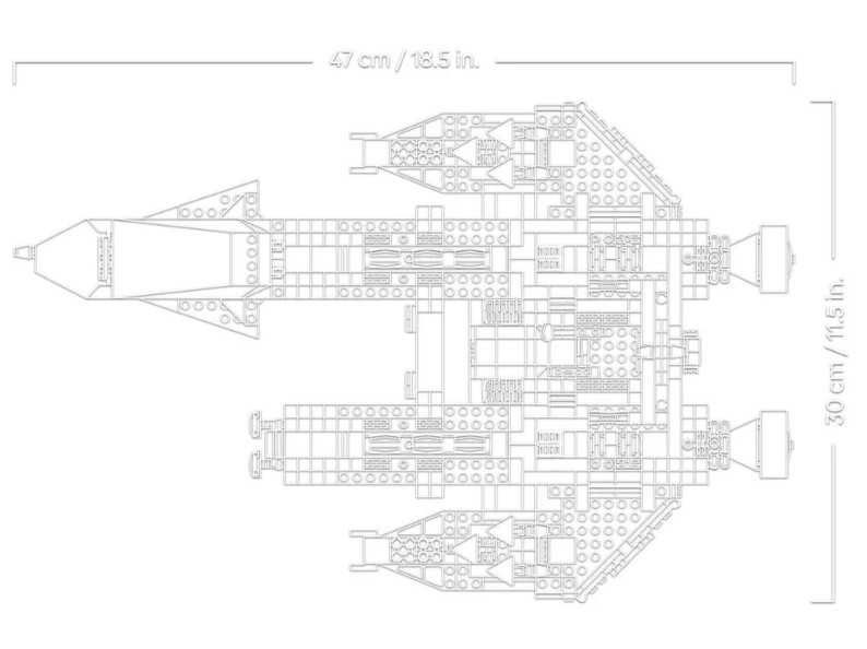 LEGO Blacktron Renegade 10355 ЛЕГО Icons Блектрон Ренегат (10355)