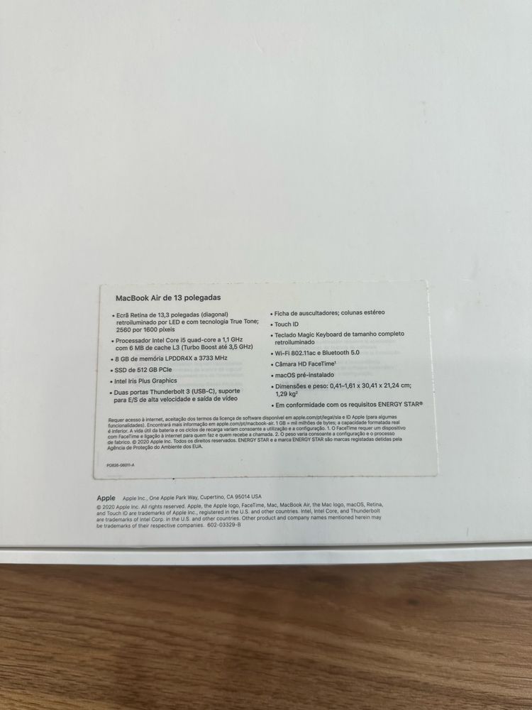 MacBook Air 13” Rosegold 512gb