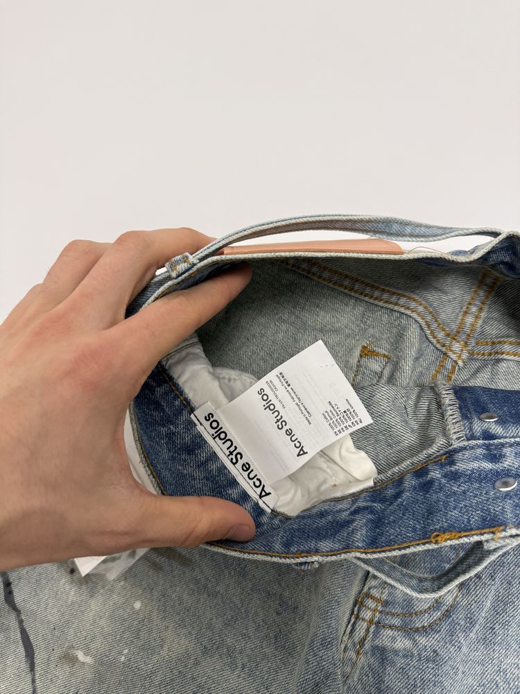 шорты Acne Studios Painted jeans M L