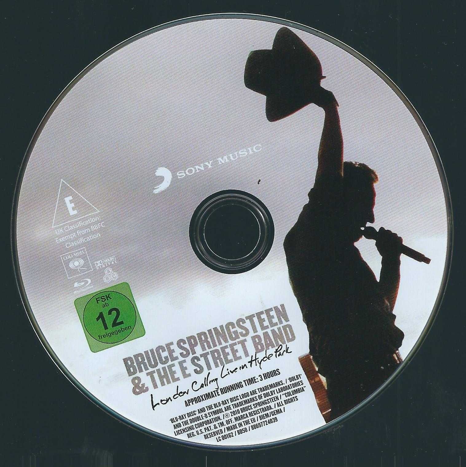 Blu-Ray Bruce Springsteen & The E Street Band - London Calling (2010)