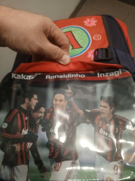 Plecak młodzieżowy chłopięcy AC Milan