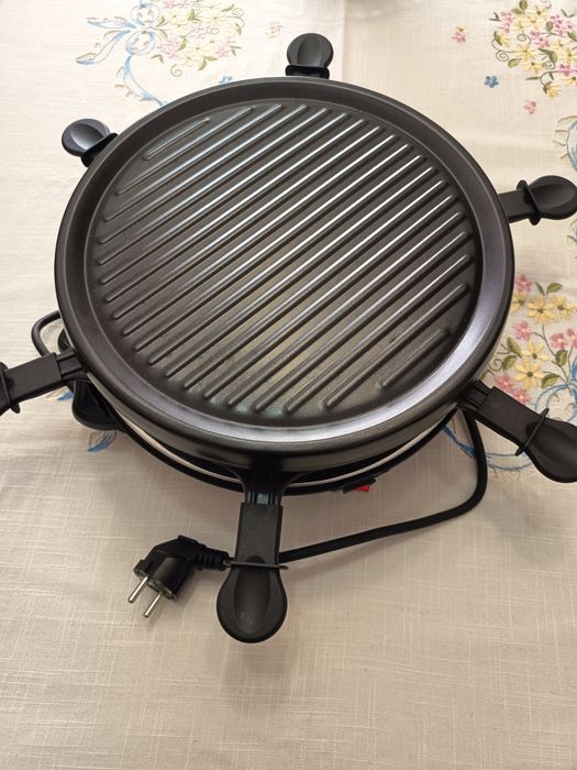 Raclette sete, grelhador